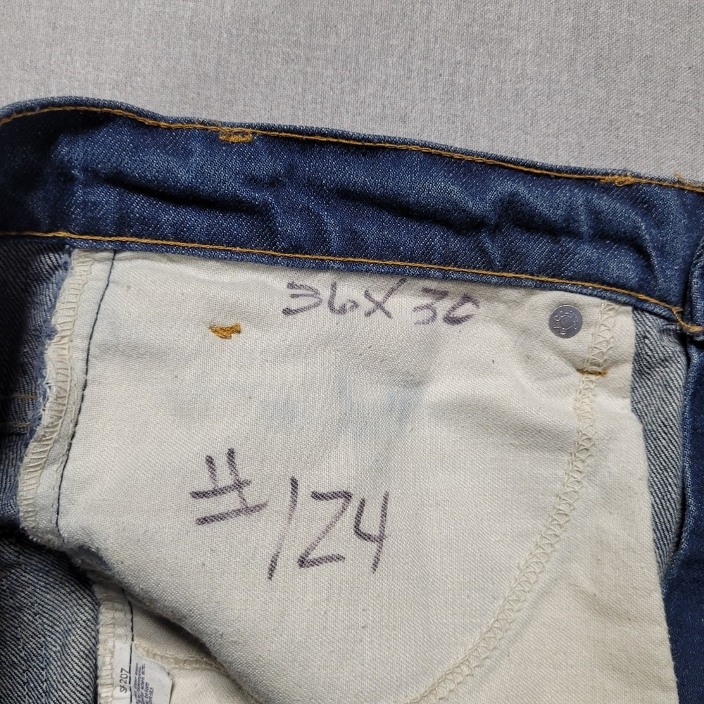 Vtg Levis 517 Orange Tab Made USA 20517-0217 Jeans 36x30 80s Flared - Picture 7 of 13
